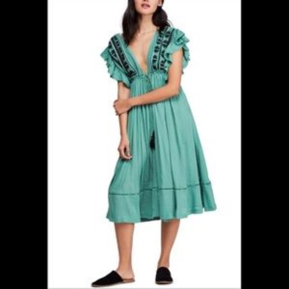 FREE PEOPLE Beach Comber Maxi Dress